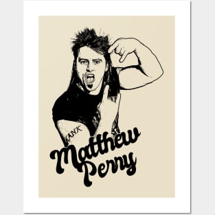 Matthew Perry 80s Style classic Posters and Art